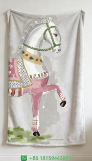 Hermes Throw Blankets